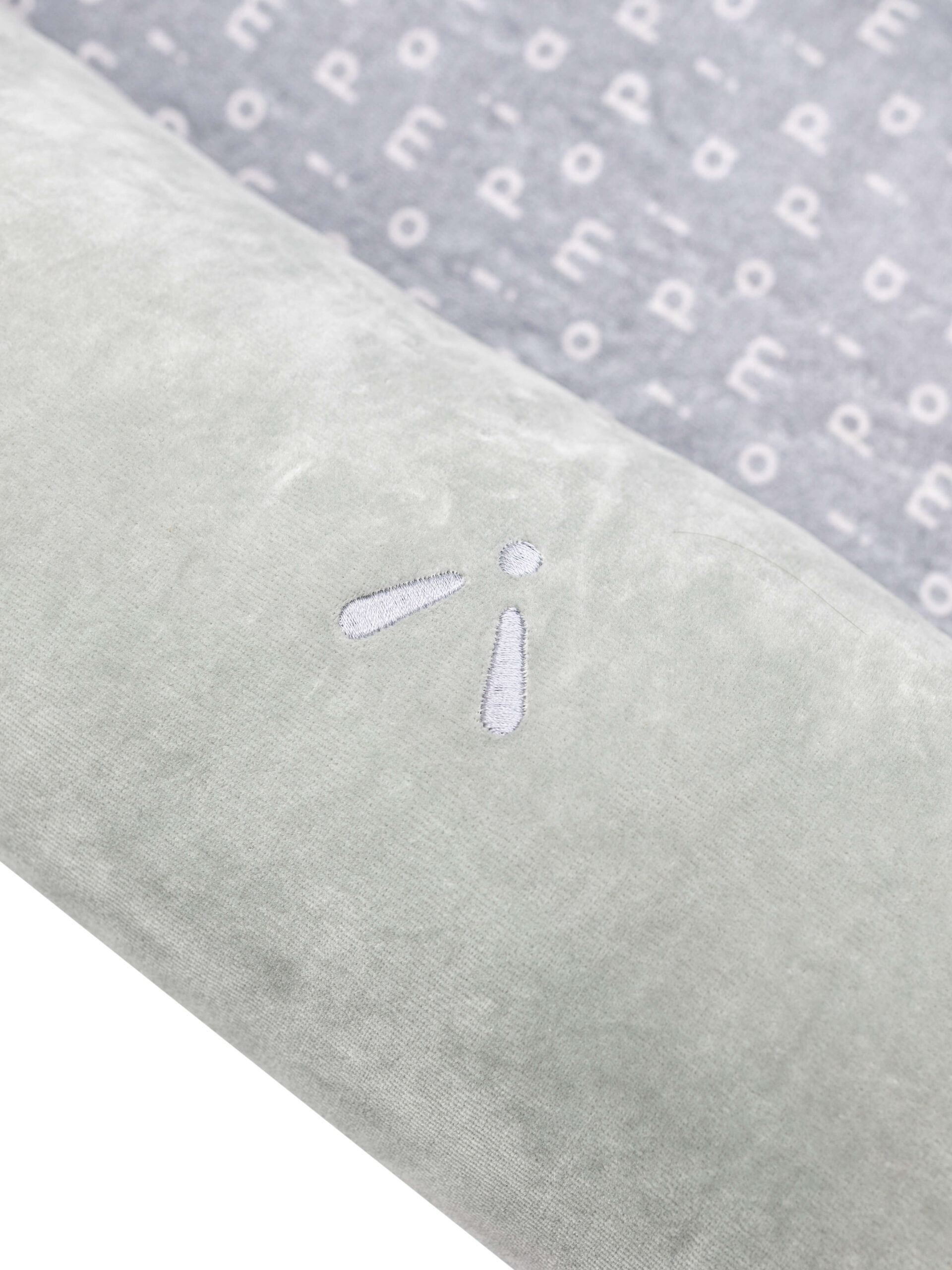 Piapimo Kokon Ciemnoszary i Jasnoszary Literki