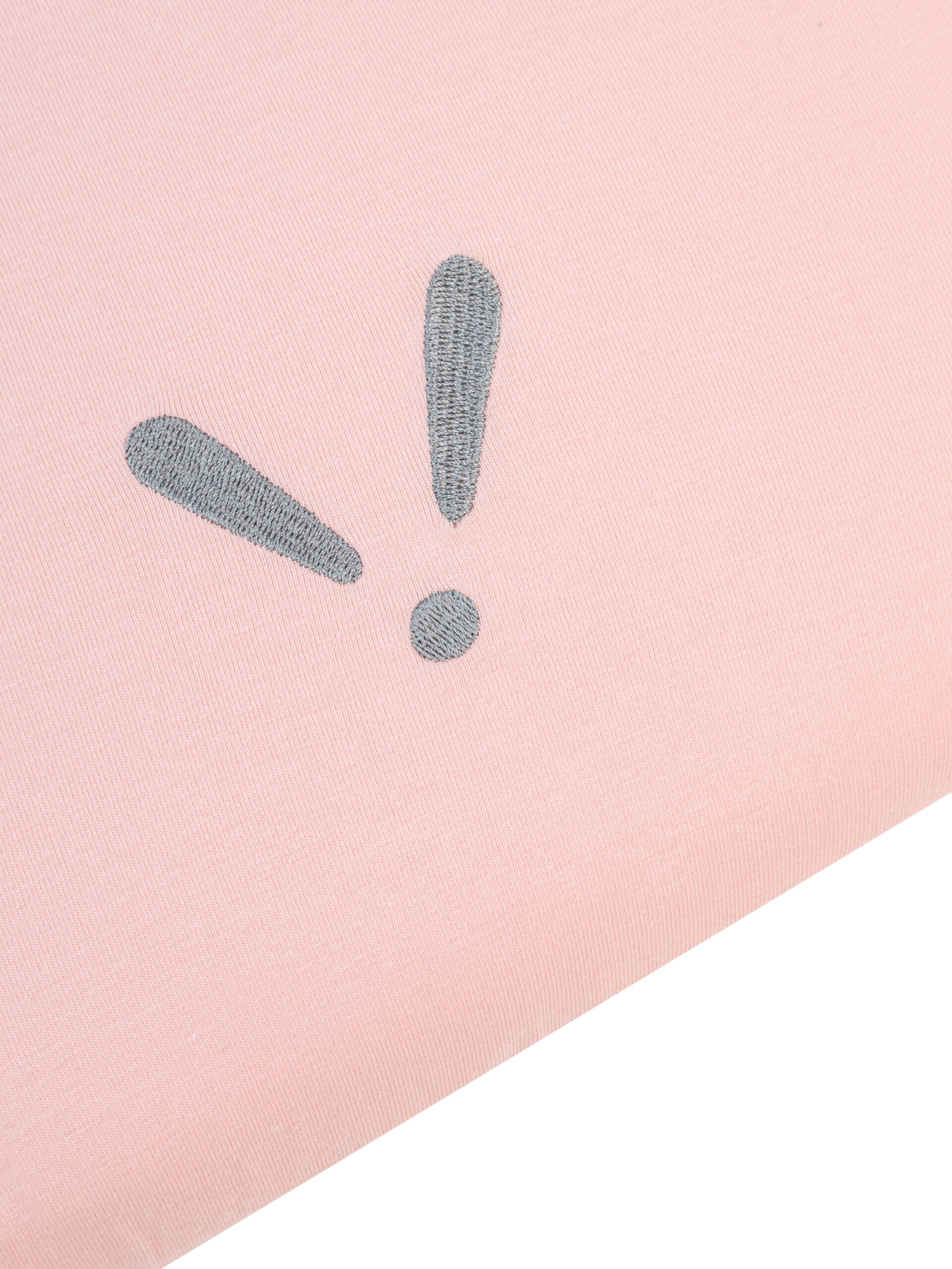 Piapimo Prześcieradło Różowe z Haftem